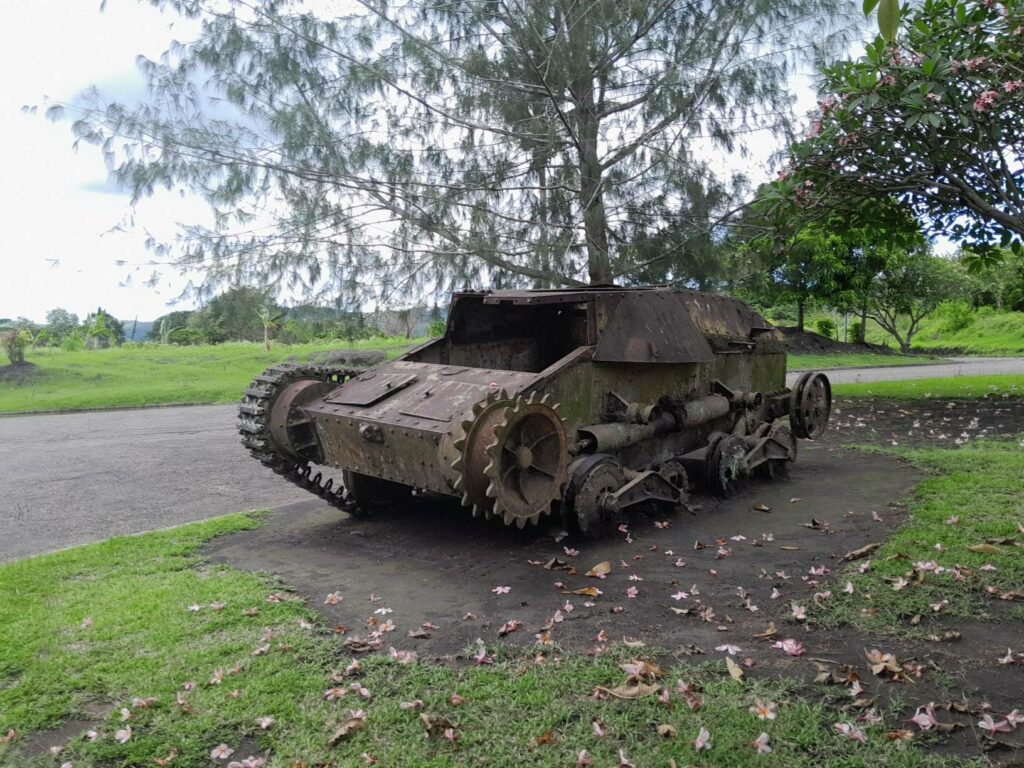 Japanese Tanker at Admiral Yamamoto's Bunker.